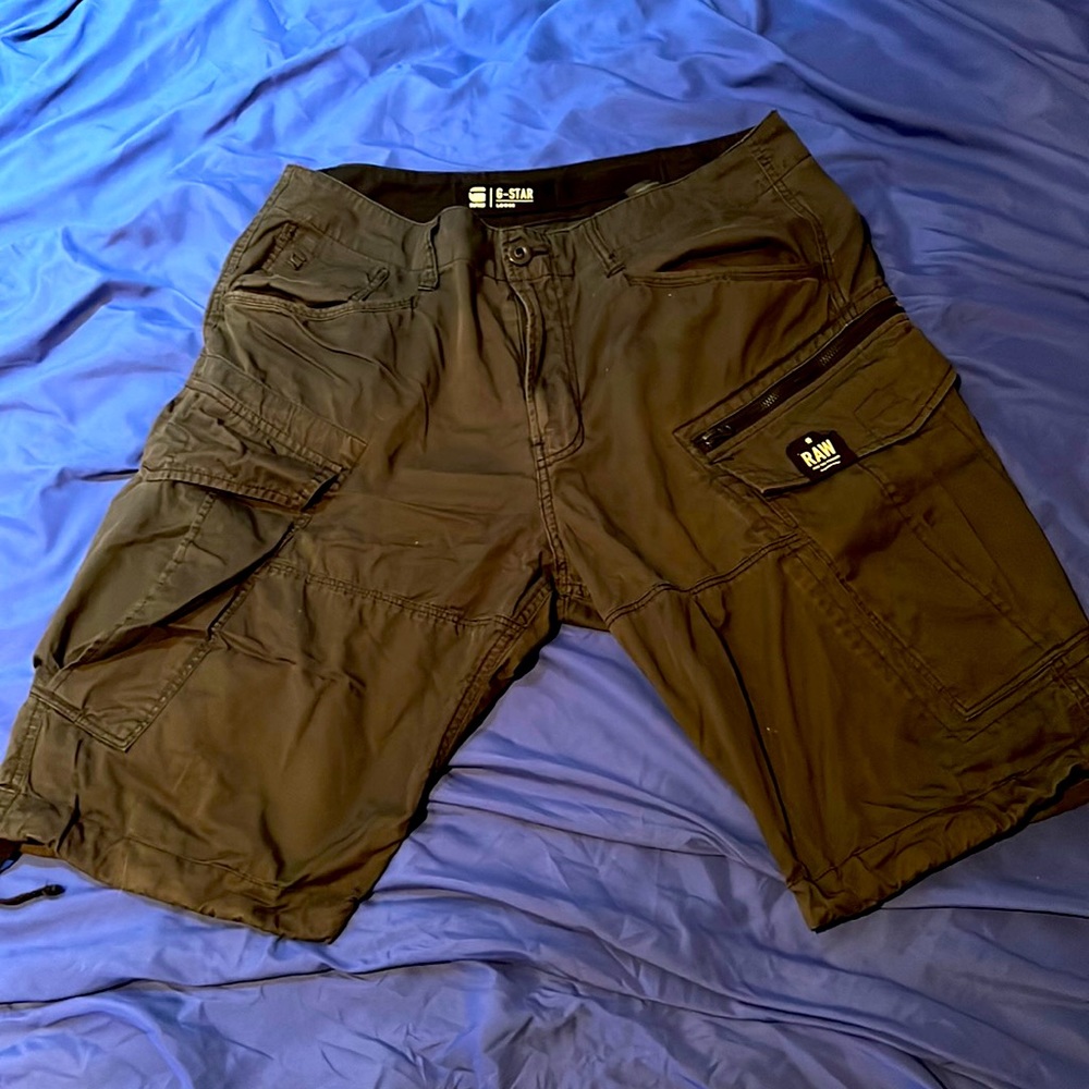 G-Star Black/charcoal shorts